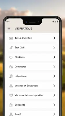 Ville SESG android App screenshot 6